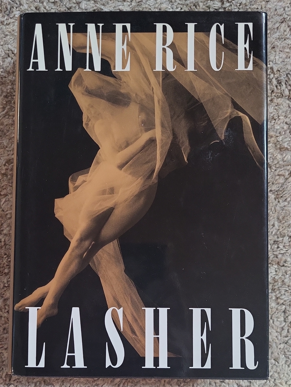 Vintage 90's 1st Edition Lasher Hardcover Book By Anne Rice
